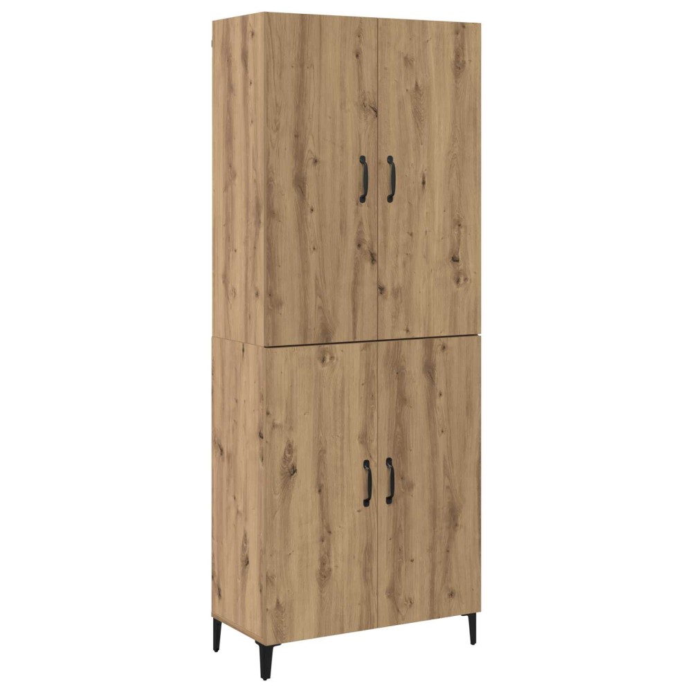 vidaXL Highboard 2 τμχ. Artisan Oak 69,5 x 34 x 180 εκ.
