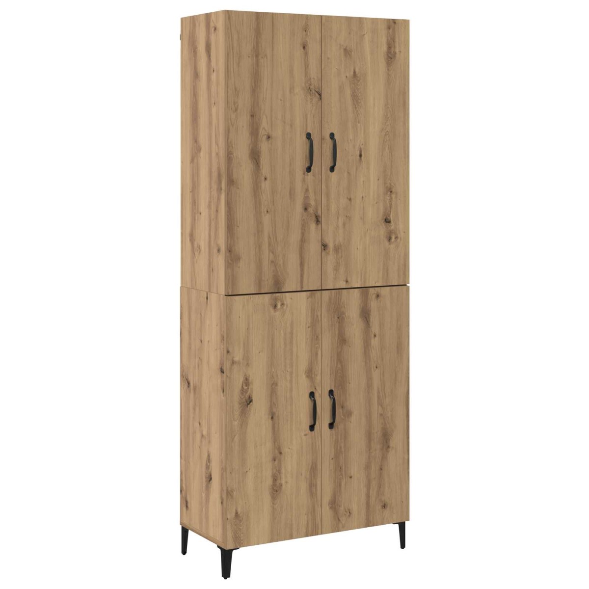 vidaXL Highboard 2 τμχ. Artisan Oak 69,5 x 34 x 180 εκ.