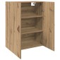 vidaXL Τοίχου Ντουλάπα 2 τμχ. Artisan Oak 69,5 x 34 x 90 εκ.