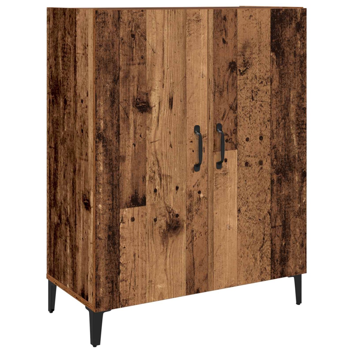 vidaXL Highboard 2 τμχ. Παλαιό ξύλο 69,5 x 34 x 180 εκ.