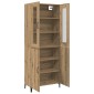 vidaXL Highboard 2 τμχ. Artisan Oak 69,5 x 34 x 180 εκ.