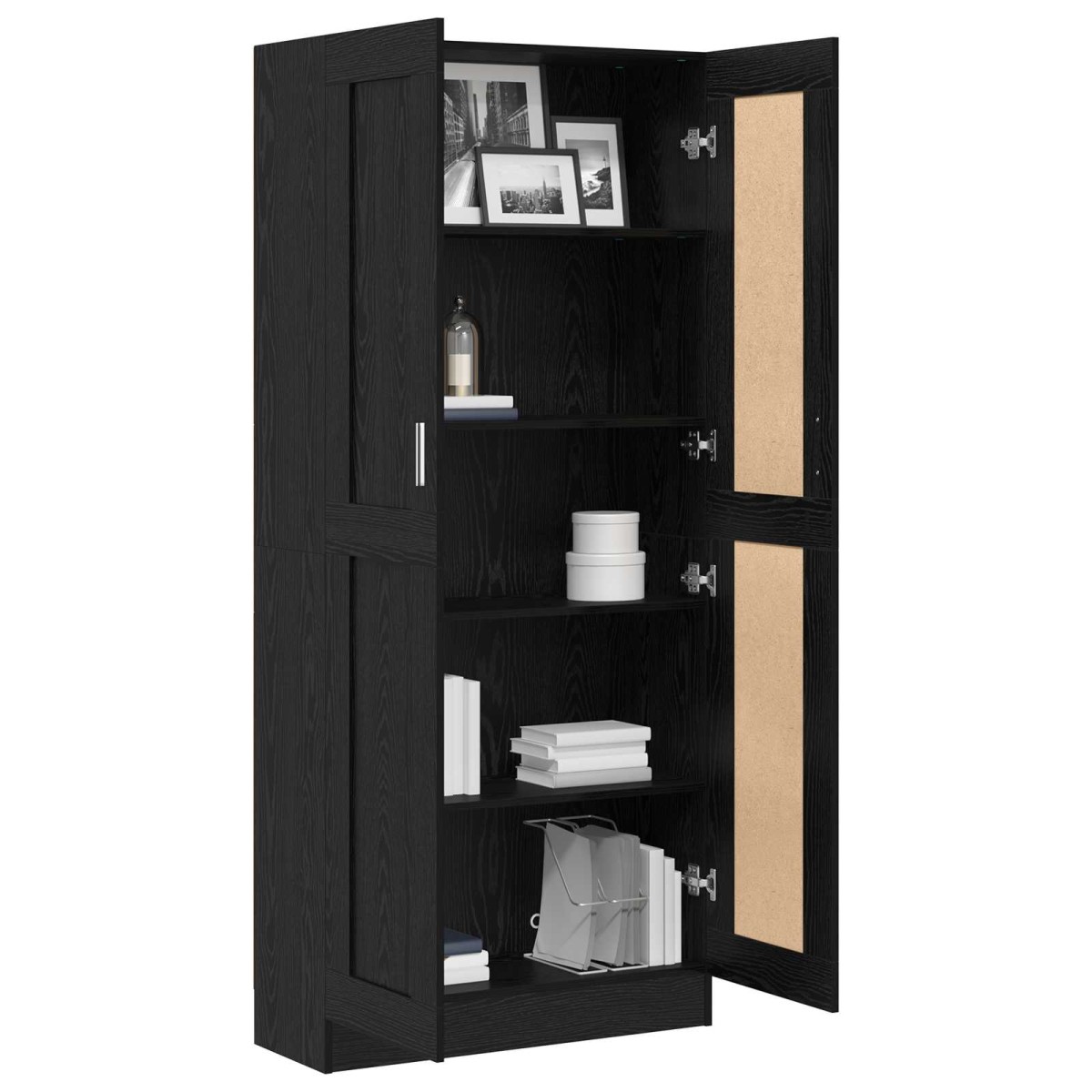 vidaXL Βιβλιοθήκη 3 επίπεδα 82,5 x 30,5 x 185 cm Επεξεργασμένο Ξύλο