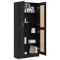 vidaXL Βιβλιοθήκη 3 επίπεδα 82,5 x 30,5 x 185 cm Επεξεργασμένο Ξύλο