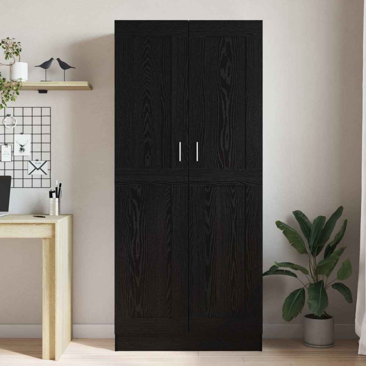 vidaXL Βιβλιοθήκη 3 επίπεδα 82,5 x 30,5 x 185 cm Επεξεργασμένο Ξύλο