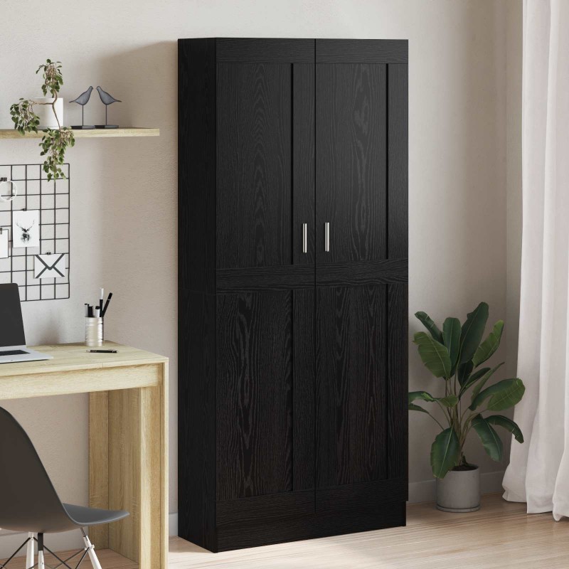 vidaXL Βιβλιοθήκη 3 επίπεδα 82,5 x 30,5 x 185 cm Επεξεργασμένο Ξύλο
