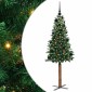 vidaXL Λεπτό Χριστουγεννιάτικο Δέντρο με 150 LED Πράσινο 150 cm