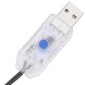 vidaXL Λεπτό Χριστουγεννιάτικο Δέντρο με 300 LED Πράσινο 210 cm