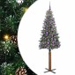 vidaXL Λεπτό Χριστουγεννιάτικο Δέντρο με 300 LED Πράσινο 180 cm