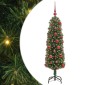 vidaXL Τεχνητό Χριστουγεννιάτικο Δέντρο με 150 LED Πράσινο 120 cm