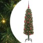 vidaXL Τεχνητό Χριστουγεννιάτικο Δέντρο με 150 LED Πράσινο 150 cm