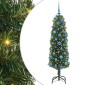 vidaXL Τεχνητό Χριστουγεννιάτικο Δέντρο με 150 LED Πράσινο 150 cm