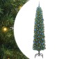 vidaXL Τεχνητό Χριστουγεννιάτικο Δέντρο με 300 LED Πράσινο 240 cm