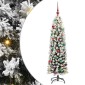 vidaXL Τεχνητό Χριστουγεννιάτικο Δέντρο με 150 LED Πράσινο 150 cm