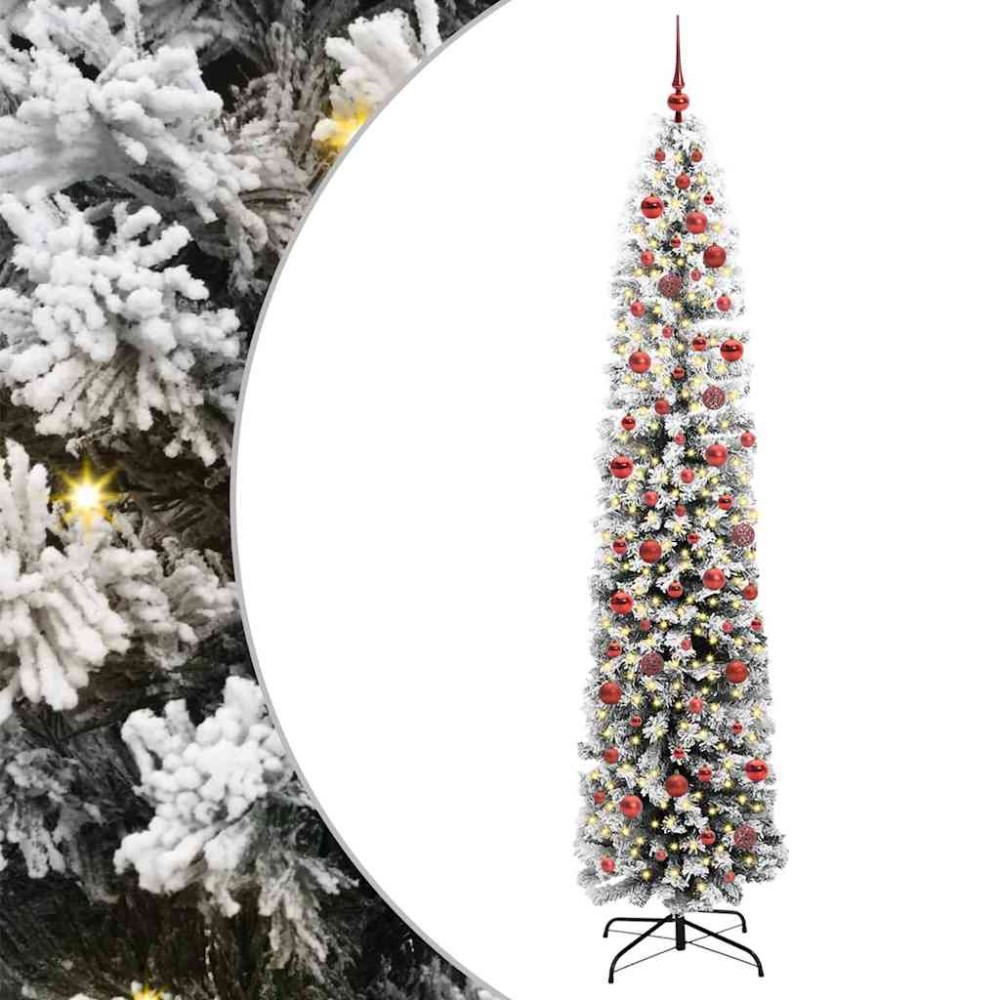 vidaXL Τεχνητό Χριστουγεννιάτικο Δέντρο με 300 LED Πράσινο 240 cm