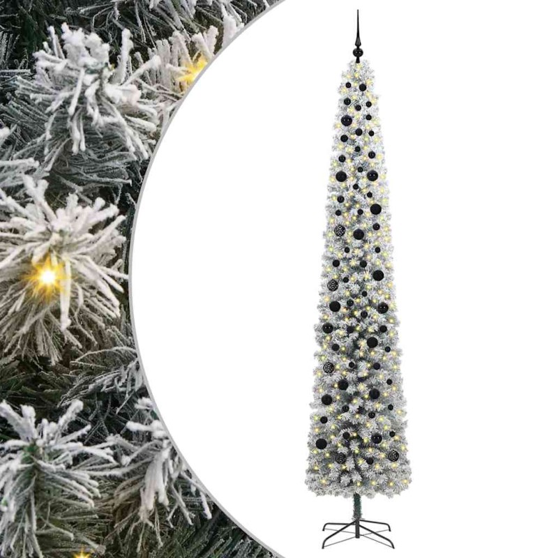 vidaXL Τεχνητό Χριστουγεννιάτικο Δέντρο με 300 LED Πράσινο 270 cm