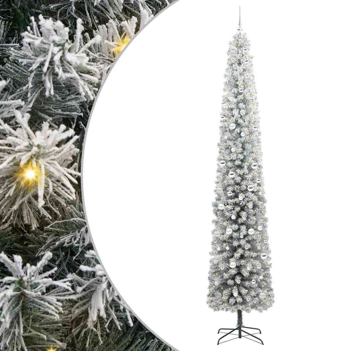 vidaXL Τεχνητό Χριστουγεννιάτικο Δέντρο με 300 LED Πράσινο 300 cm
