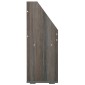 vidaXL Παιδική Ραφιέρα Περ. Γκρι/Sonoma Δρυς 71x30x78,5 εκ Μοριοσανίδα
