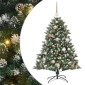 vidaXL Τεχνητό Χριστουγεννιάτικο Δέντρο με 150 LED Πράσινο 120 cm