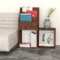 vidaXL Παιδικό Ράφι Περιοδικών Καφέ Δρυς 71x30x78,5 εκ. Επεξεργ. ξύλο