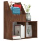 vidaXL Παιδικό Ράφι Περιοδικών Καφέ Δρυς 71x30x78,5 εκ. Επεξεργ. ξύλο