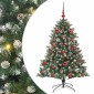vidaXL Τεχνητό Χριστουγεννιάτικο Δέντρο με 150 LED Πράσινο 150 cm
