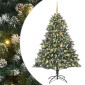 vidaXL Τεχνητό Χριστουγεννιάτικο Δέντρο με 300 LED Πράσινο 180 cm