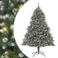 vidaXL Τεχνητό Χριστουγεννιάτικο Δέντρο με 300 LED Πράσινο 180 cm