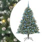 vidaXL Τεχνητό Χριστουγεννιάτικο Δέντρο με 300 LED Πράσινο 180 cm