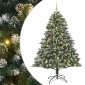 vidaXL Τεχνητό Χριστουγεννιάτικο Δέντρο με 300 LED Πράσινο 210 cm