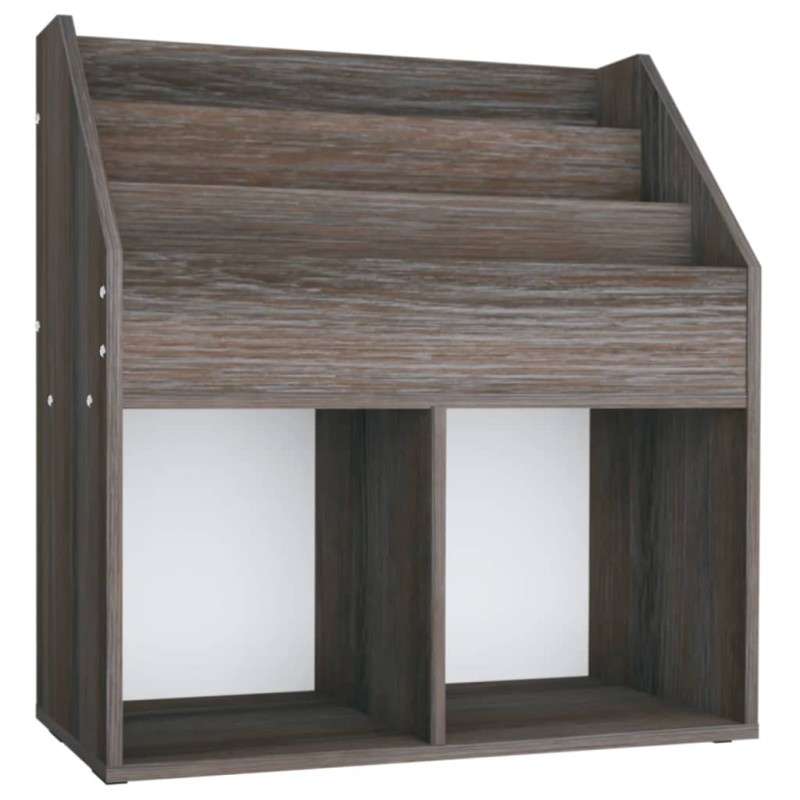 vidaXL Παιδική Ραφιέρα Περ. Γκρι/Sonoma Δρυς 71x30x78,5 εκ Επεξ. Ξύλο