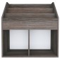 vidaXL Παιδική Ραφιέρα Περ. Γκρι/Sonoma Δρυς 71x30x78,5 εκ Μοριοσανίδα