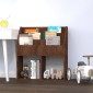 vidaXL Παιδικό Ράφι Περιοδικών Καφέ Δρυς 71x30x78,5 εκ. Επεξεργ. ξύλο