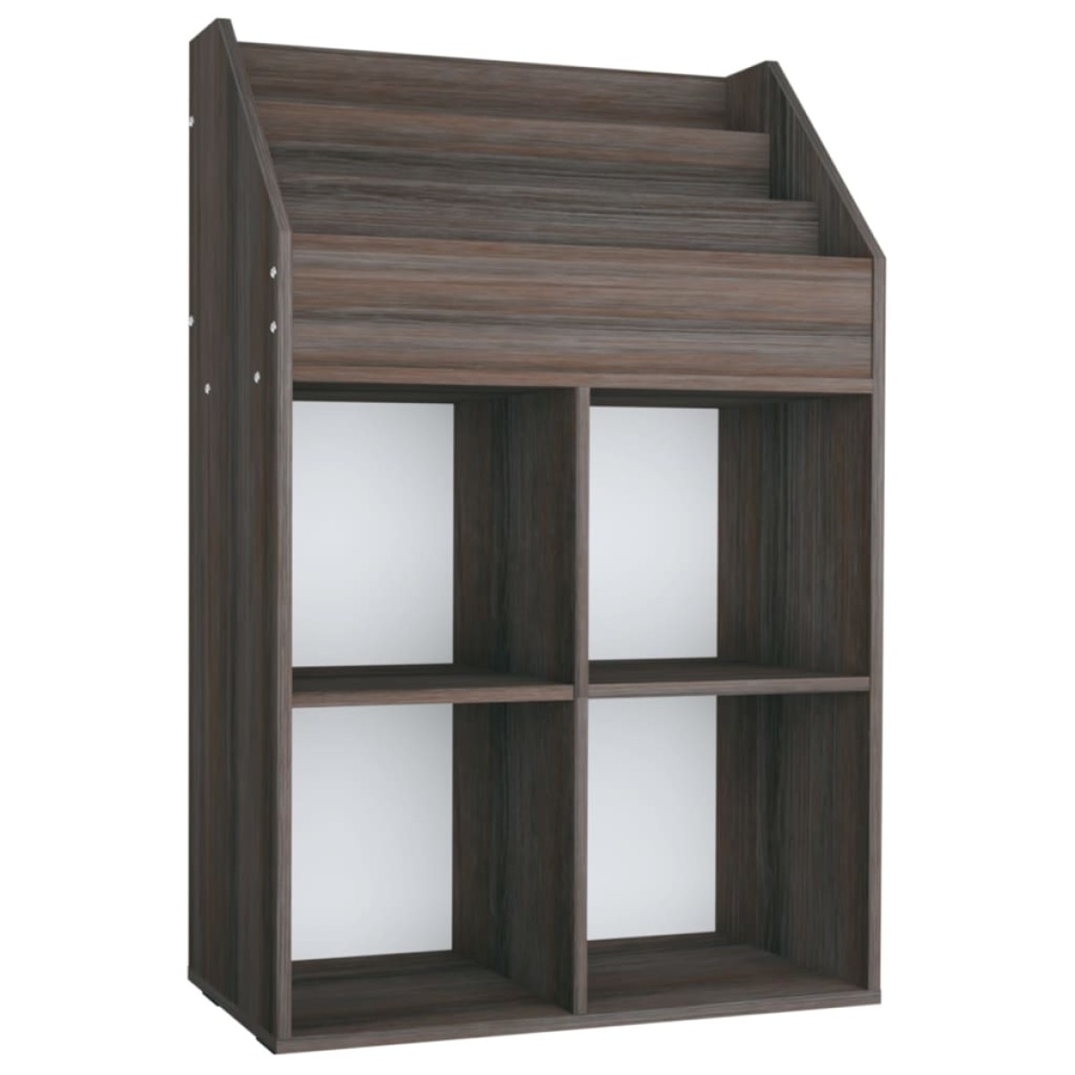 vidaXL Παιδική Ραφιέρα Περ. Γκρι/Sonoma Δρυς 71x30x114εκ Μοριοσανίδα