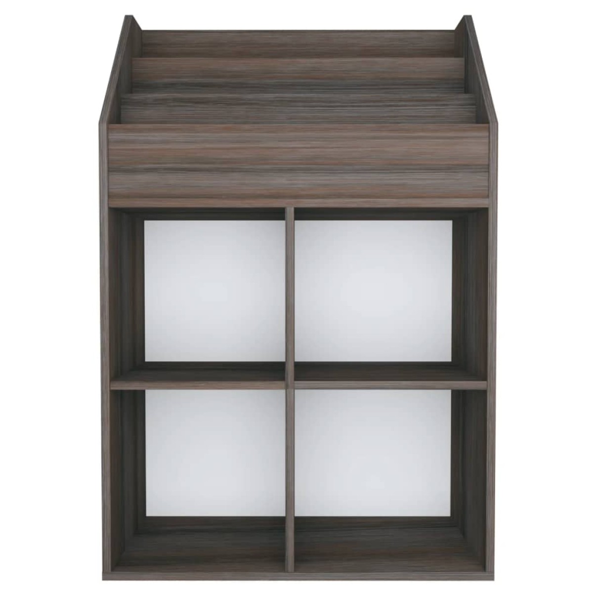vidaXL Παιδική Ραφιέρα Περ. Γκρι/Sonoma Δρυς 71x30x114εκ Μοριοσανίδα