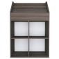 vidaXL Παιδική Ραφιέρα Περ. Γκρι/Sonoma Δρυς 71x30x114εκ Μοριοσανίδα