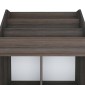 vidaXL Παιδική Ραφιέρα Περ. Γκρι/Sonoma Δρυς 71x30x114εκ Μοριοσανίδα