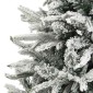 vidaXL Τεχνητό Χριστουγεννιάτικο Δέντρο με Φώτα με βάση Πράσινο 180 cm