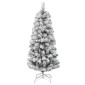 vidaXL Τεχνητό Χριστουγεννιάτικο Δέντρο με Άξονα με 150 LED 120 cm
