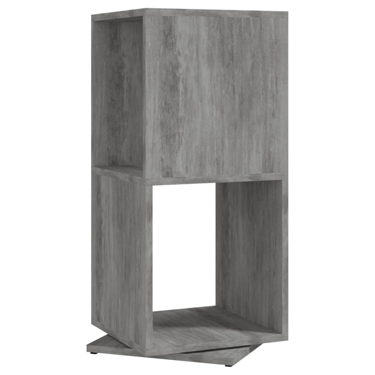 vidaXL Ντουλάπι Περιστρ. Γκρι Σκυρ. 34,5x34,5x75,5 εκ. Μοριοσανίδα