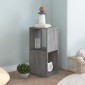 vidaXL Ντουλάπι Περιστρ. Γκρι Σκυρ. 34,5x34,5x75,5 εκ. Μοριοσανίδα