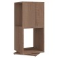 vidaXL Ντουλάπι Περιστρ. Sonoma Δρυς 34,5x34,5x75,5 εκ. Μοριοσανίδα