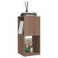 vidaXL Ντουλάπι Περιστρ. Sonoma Δρυς 34,5x34,5x75,5 εκ. Μοριοσανίδα