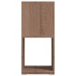 vidaXL Ντουλάπι Περιστρ. Sonoma Δρυς 34,5x34,5x75,5 εκ. Μοριοσανίδα