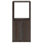 vidaXL Ντουλάπι Περιστ. Γκρι/Sonoma Δρυς 34,5x34,5x75,5εκ Μοριοσανίδα