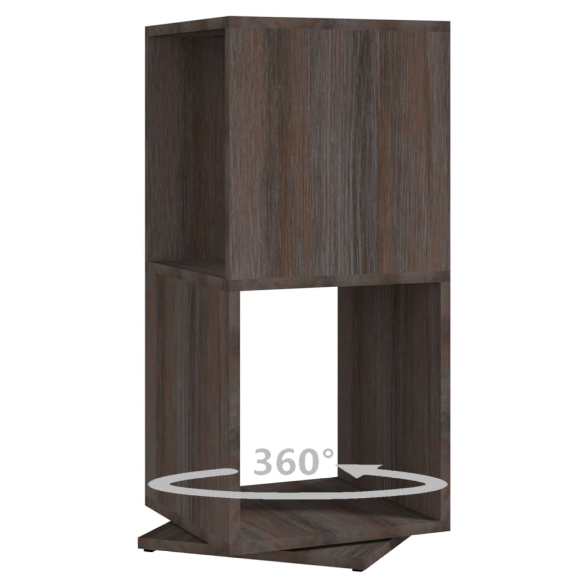 vidaXL Ντουλάπι Περιστ. Γκρι/Sonoma Δρυς 34,5x34,5x75,5εκ Μοριοσανίδα
