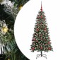 vidaXL Τεχνητό Χριστουγεννιάτικο Δέντρο με 150 LED Πράσινο 120 cm