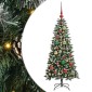 vidaXL Τεχνητό Χριστουγεννιάτικο Δέντρο με 150 LED Πράσινο 120 cm