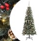 vidaXL Τεχνητό Χριστουγεννιάτικο Δέντρο με 150 LED Πράσινο 150 cm