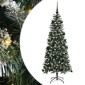 vidaXL Τεχνητό Χριστουγεννιάτικο Δέντρο με 150 LED Πράσινο 150 cm