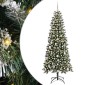 vidaXL Τεχνητό Χριστουγεννιάτικο Δέντρο με 300 LED Πράσινο 180 cm